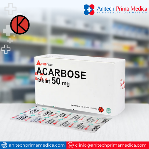 ACARBOSE 50MG TAB